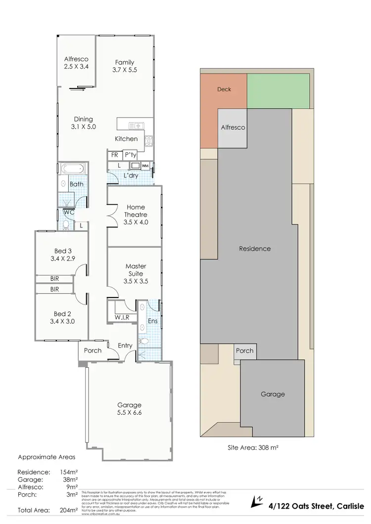 Floorplan of Homely house listing, 4/122 Oats Street, Carlisle WA 6101