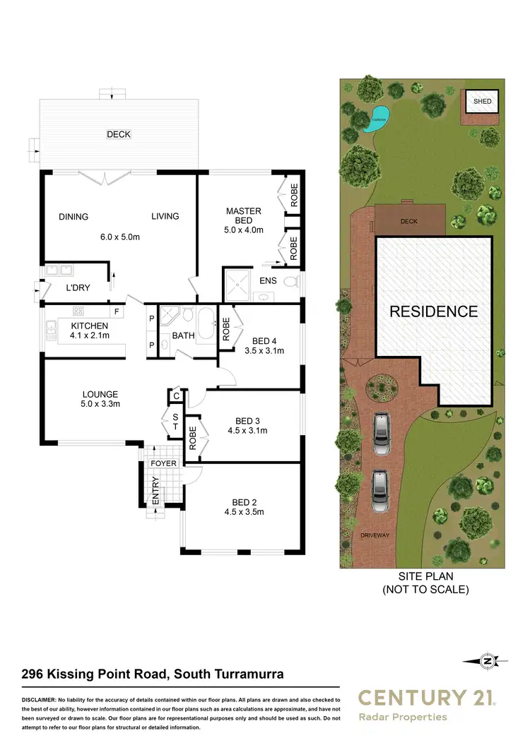 Floorplan of Homely house listing, 296 Kissing Point Road, Turramurra NSW 2074