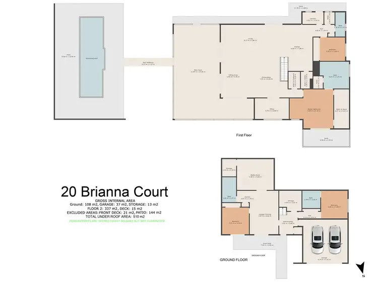 Floorplan of Homely rural property listing, 20 Brianna Court, Araluen QLD 4570