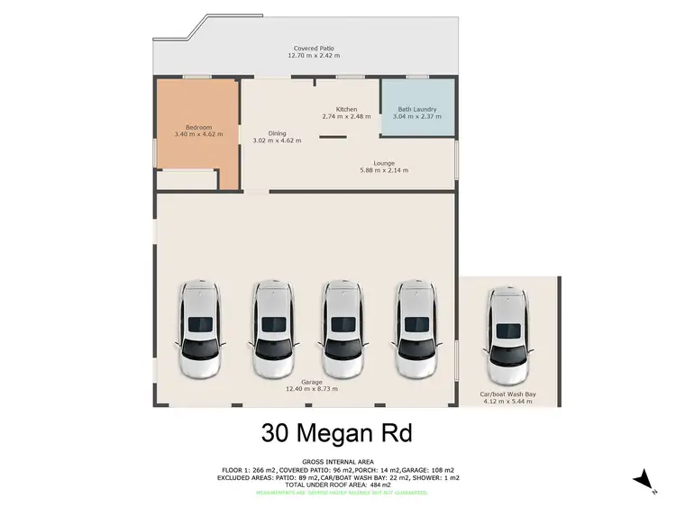 Floorplan of Homely rural property listing, Proposed Lot 2 /30 Megan Road, Southside QLD 4570