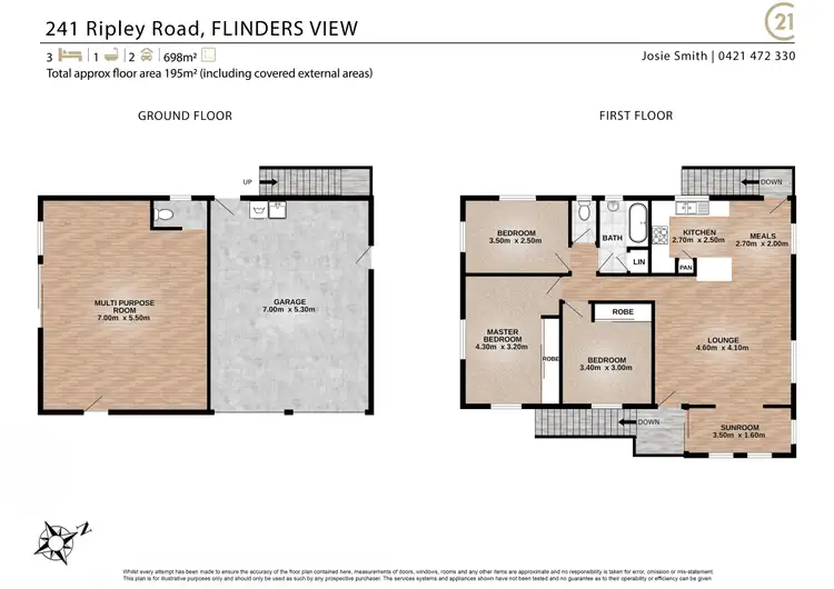 Floorplan of Homely house listing, 241 Ripley Road, Flinders View QLD 4305