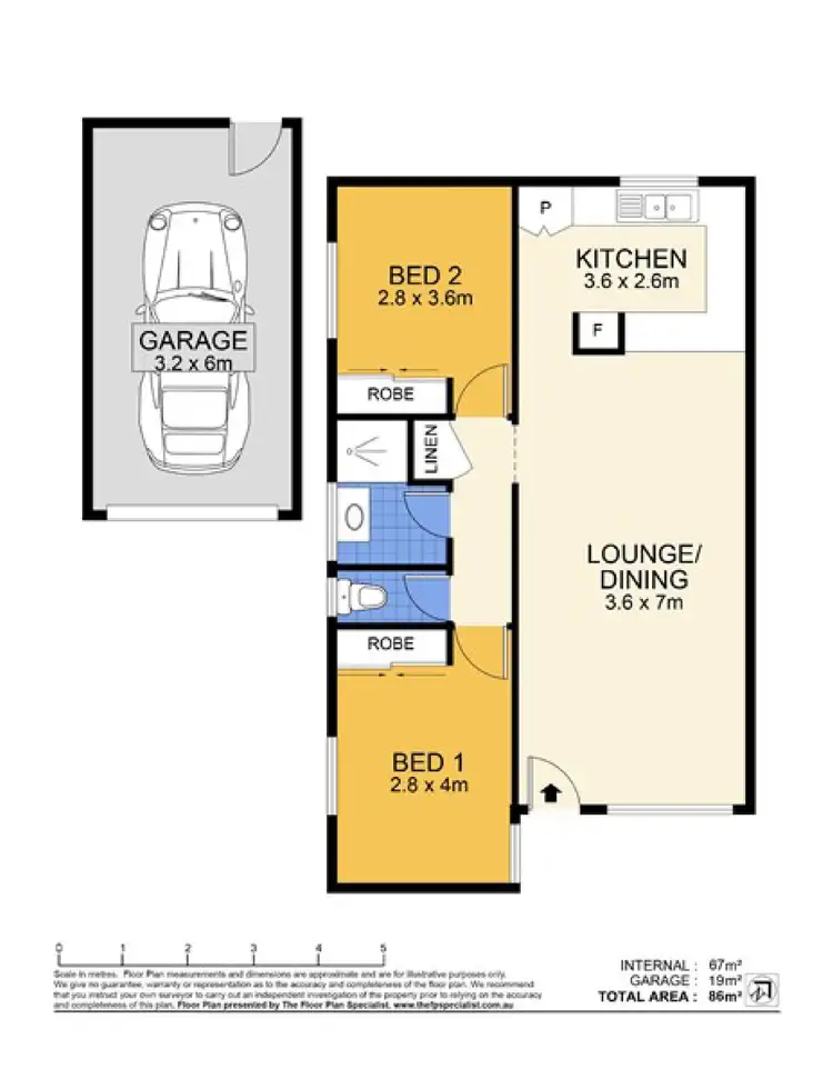 Floorplan of Homely unit listing, 3/5 Bahlaka Street, Mooloolaba QLD 4557