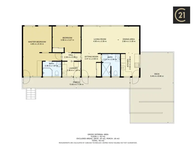 Floorplan of Homely house listing, 20 Harding Street, Kilkivan QLD 4600