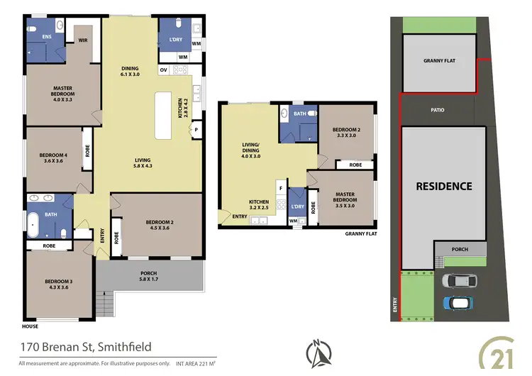 Floorplan of Homely house listing, 170 Brenan Street, Smithfield NSW 2164