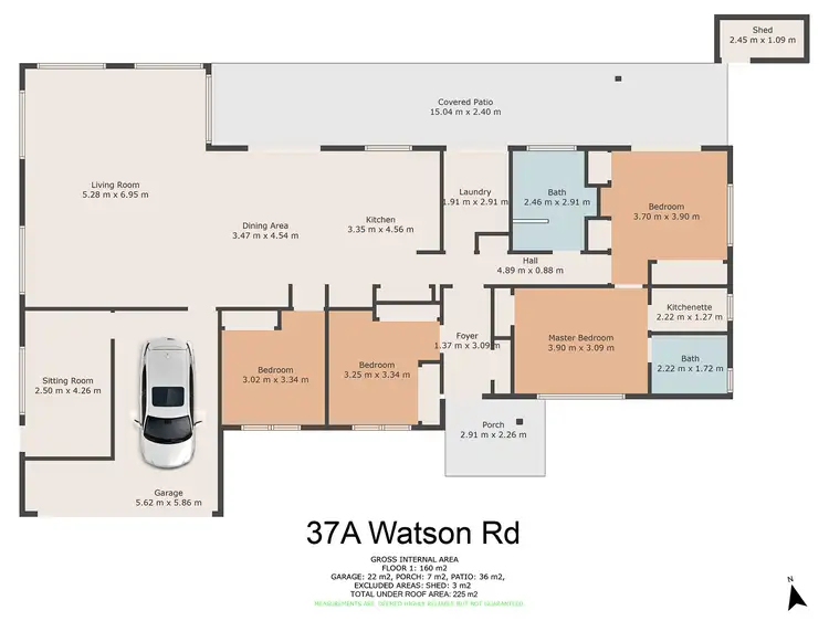 Floorplan of Homely house listing, 37A Watson Road, Southside QLD 4570