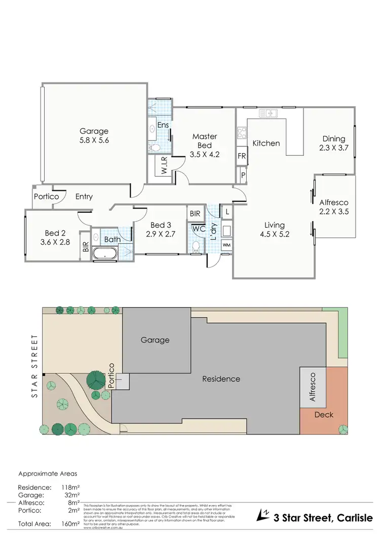 Floorplan of Homely house listing, 3 Star Street, Carlisle WA 6101
