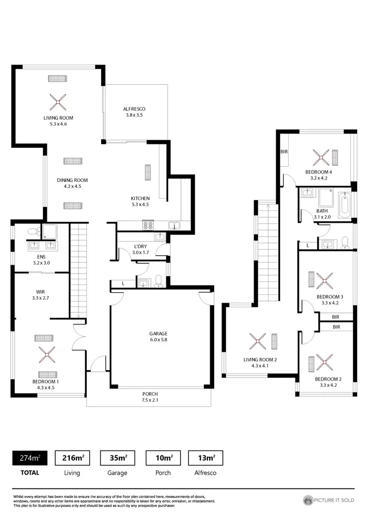 Floorplan of Homely house listing, 21 Rymill Road, Somerton Park SA 5044