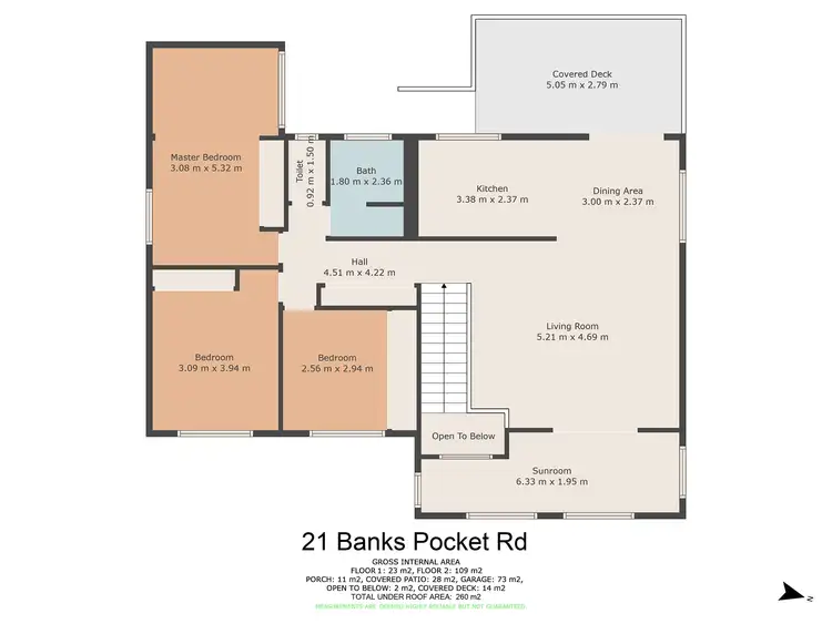 Floorplan of Homely house listing, 21 Banks Pocket Road, Gympie QLD 4570