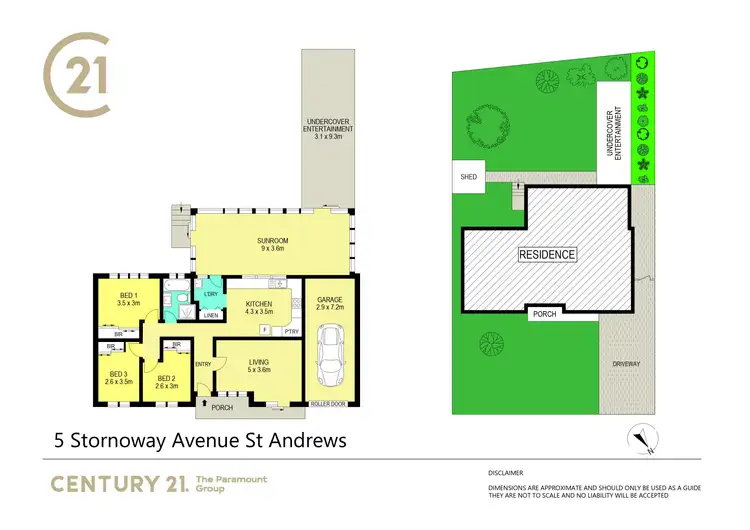 Floorplan of Homely house listing, 5 Stornoway Avenue, St Andrews NSW 2566