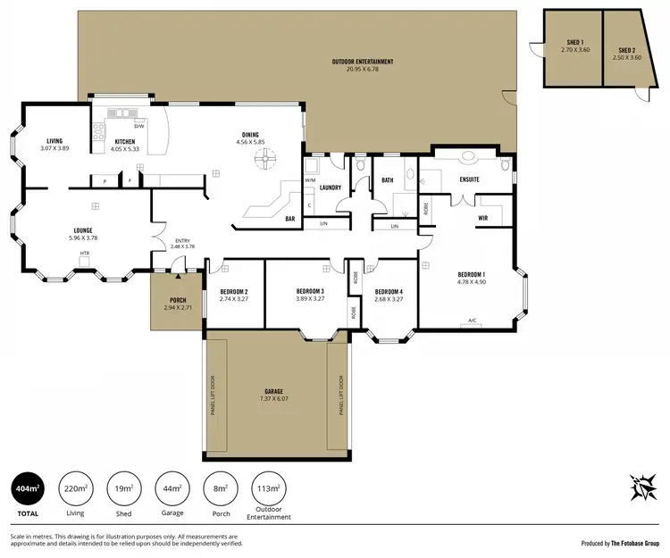 Floorplan of Homely house listing, 30 Perre Drive, Craigmore SA 5114