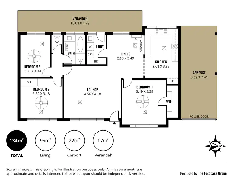 Floorplan of Homely house listing, 4 Orchid Court, Reynella SA 5161