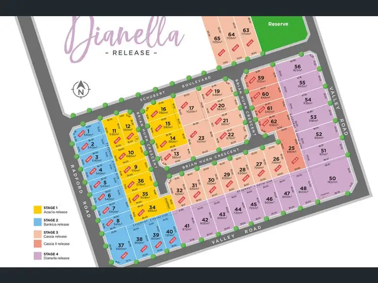 Floorplan of Homely land listing, Lot 50 Valley Road, Angaston SA 5353