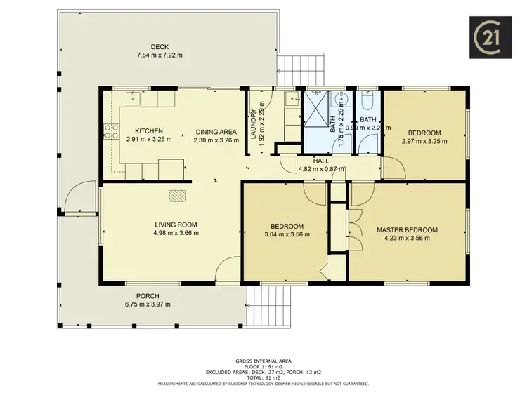 Floorplan of Homely house listing, 11 Glasgow Street, Gympie QLD 4570