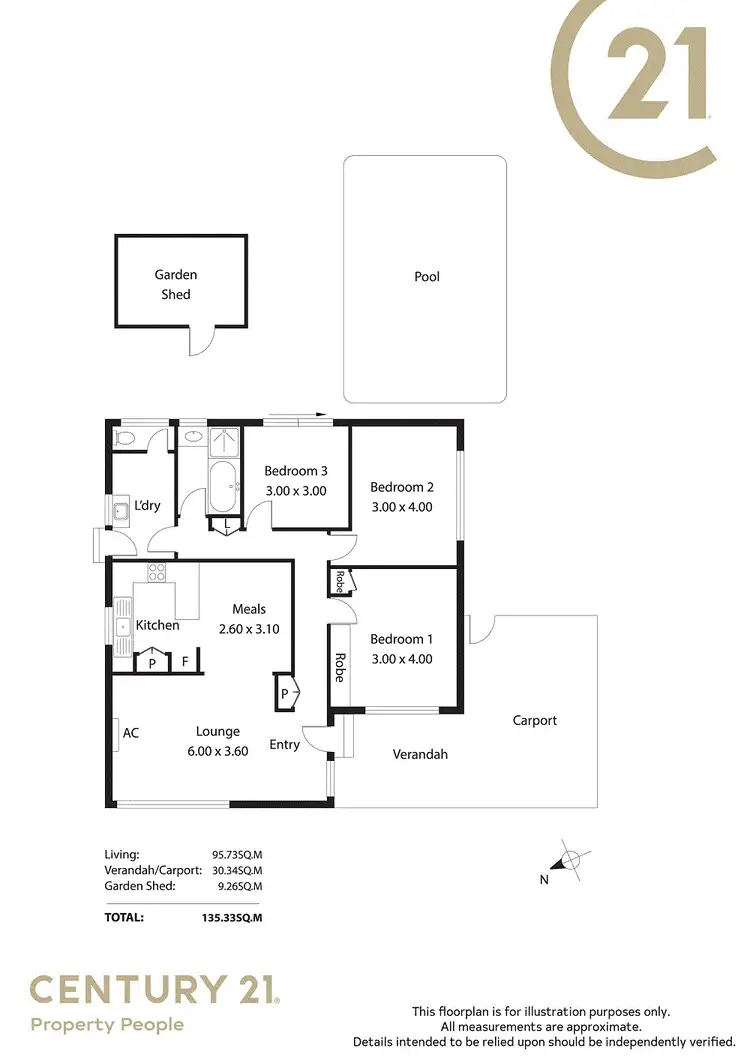 Floorplan of Homely house listing, 56 Midway Road, Elizabeth East SA 5112