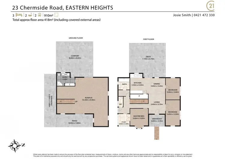 Floorplan of Homely house listing, 23 Chermside Road, Eastern Heights QLD 4305