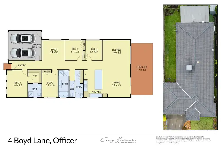 Floorplan of Homely house listing, 4 Boyd Lane, Officer VIC 3809