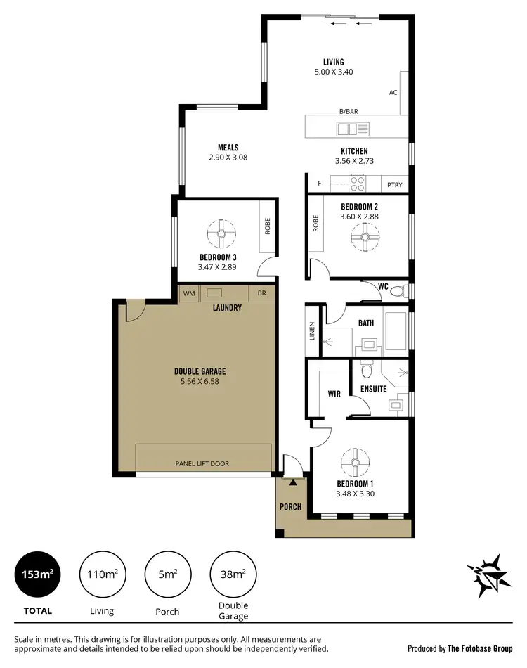 Floorplan of Homely house listing, 2a Trinity Street, Reynella SA 5161