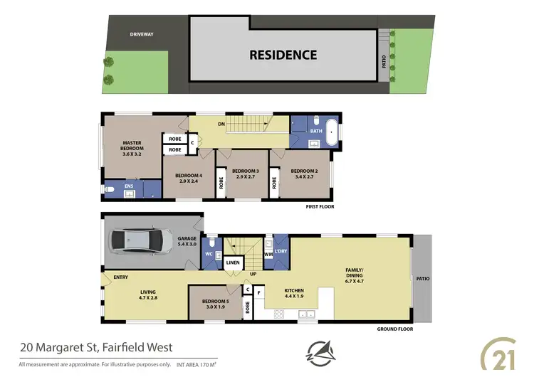 Floorplan of Homely house listing, 20 Margaret Street, Fairfield West NSW 2165