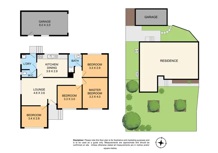 Floorplan of Homely unit listing, 1/27 Cambro Road, Clayton VIC 3168