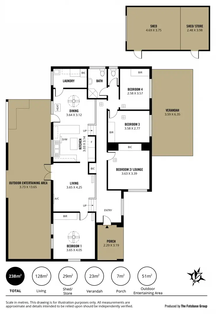 Floorplan of Homely house listing, 38 Kenihans Road, Reynella East SA 5161