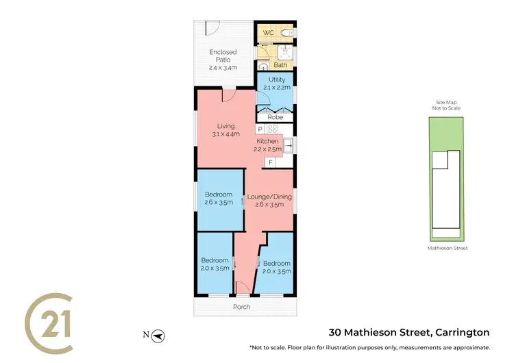 Floorplan of Homely house listing, 30 Mathieson Street, Carrington NSW 2294