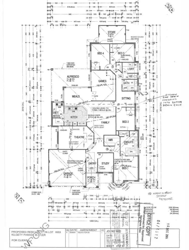 Floorplan of Homely house listing, 12 Kilgetty Gate, Butler WA 6036