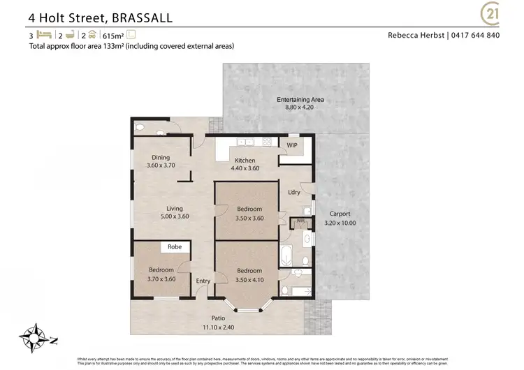 Floorplan of Homely house listing, 4 Holt Street, Brassall QLD 4305