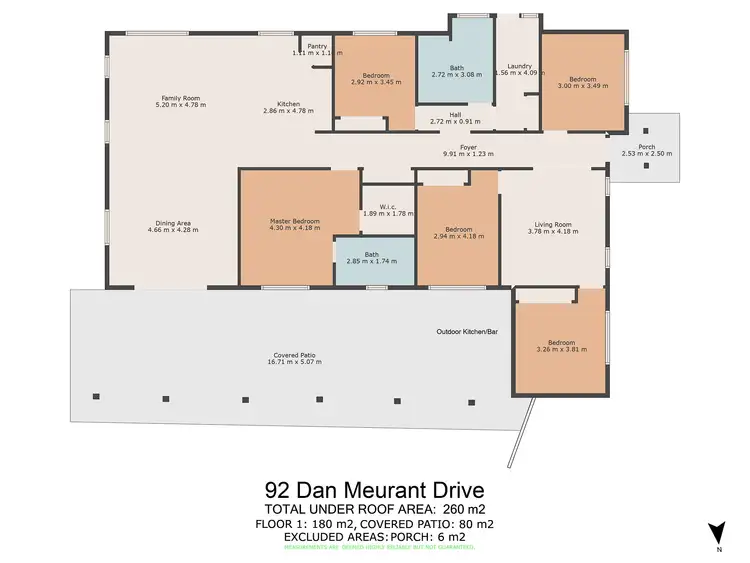 Floorplan of Homely rural property listing, 92 Dan Meurent Drive, Curra QLD 4570