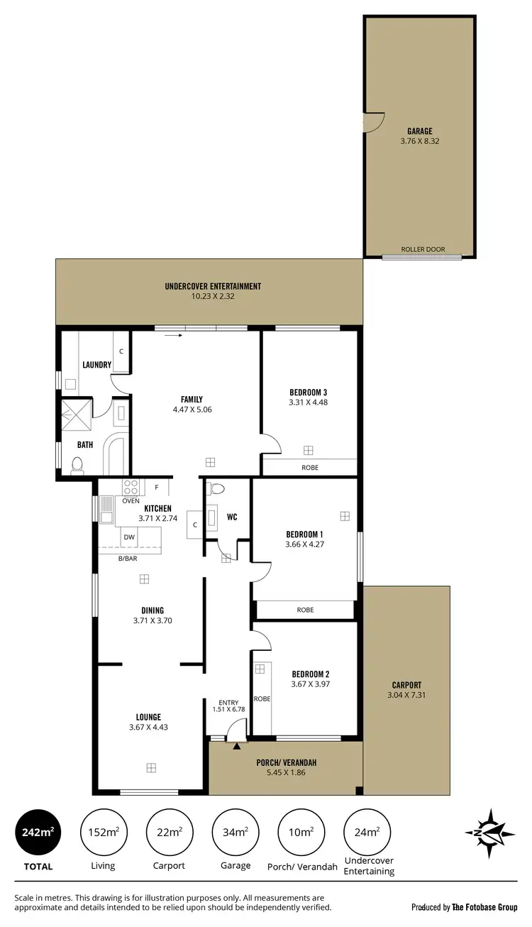 Floorplan of Homely house listing, 45 Gordon Road, Clarence Park SA 5034