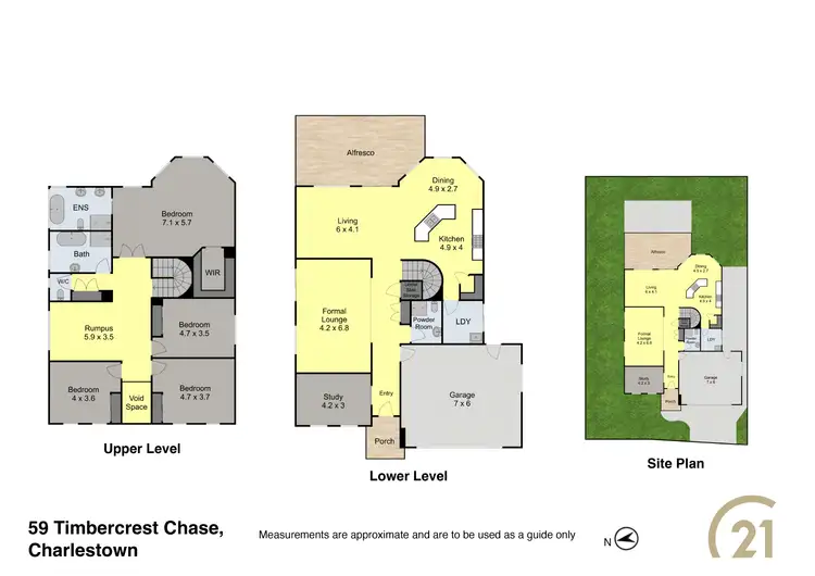Floorplan of Homely house listing, 59 Timbercrest Chase, Charlestown NSW 2290