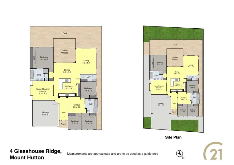 Floorplan of Homely house listing, 4 Glasshouse Ridge, Mount Hutton NSW 2290
