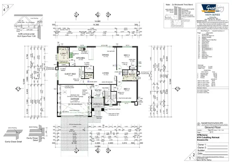 Floorplan of Homely house listing, 19 Cuballing Retreat, Dawesville WA 6211