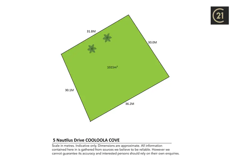 Floorplan of Homely land listing, 5 Nautilus Drive, Cooloola Cove QLD 4580