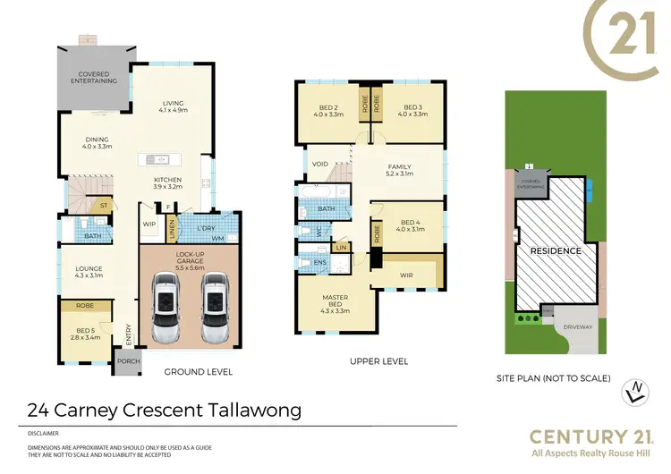 Floorplan of Homely house listing, 24 Carney Crescent, Schofields NSW 2762