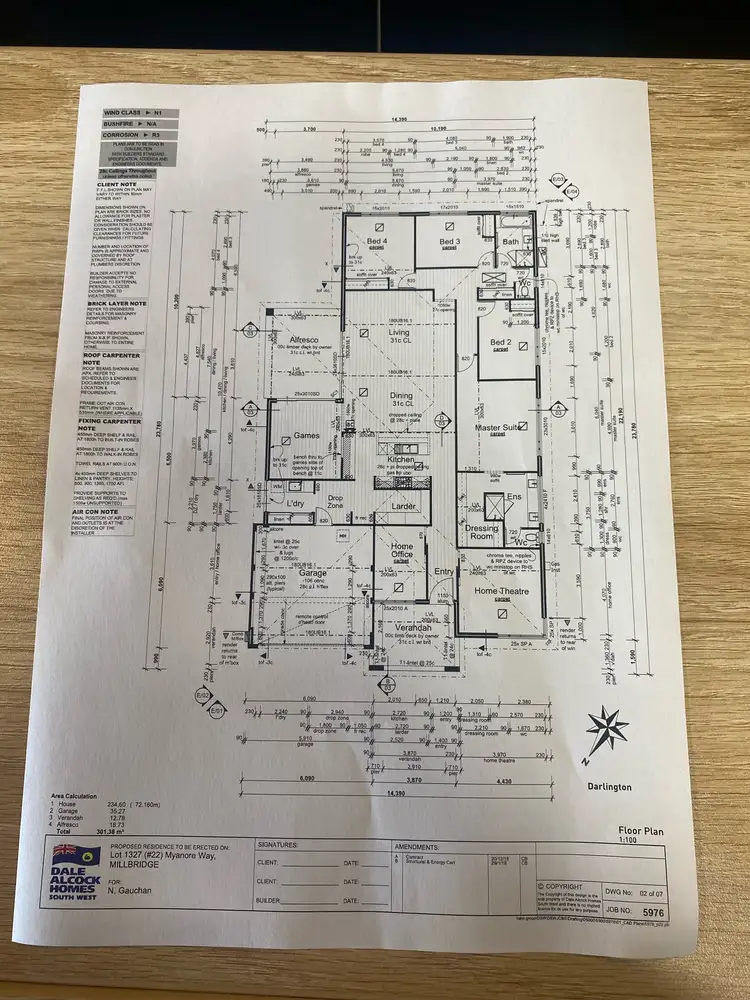 Floorplan of Homely house listing, 22 Myanore Way, Millbridge WA 6232