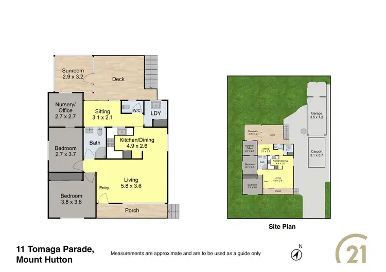 Floorplan of Homely house listing, 11 Tomaga Parade, Mount Hutton NSW 2290