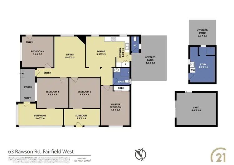 Floorplan of Homely house listing, 63 Rawson Road, Fairfield West NSW 2165