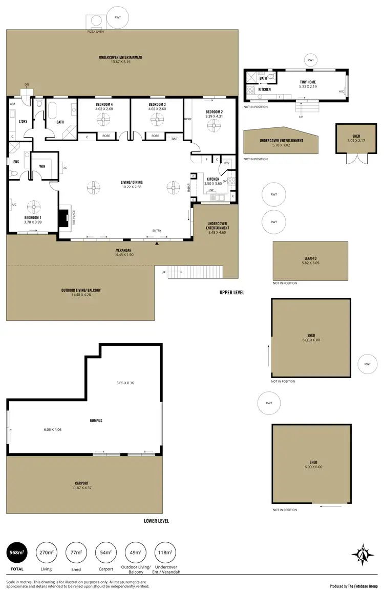 Floorplan of Homely house listing, 146 Bakers Gully Road, Clarendon SA 5157