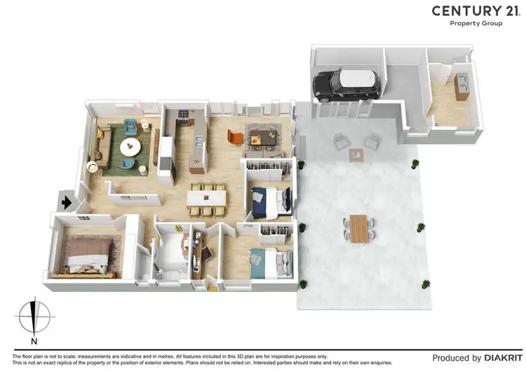 Floorplan of Homely house listing, 116 Springs Road, Clarinda VIC 3169