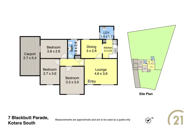 Floorplan of Homely house listing, 7 Blackbutt Parade, Kotara South NSW 2289