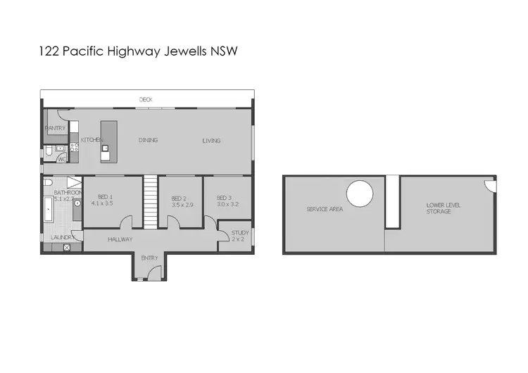 Floorplan of Homely house listing, 122 Pacific Highway, Jewells NSW 2280