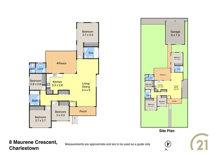 Floorplan of Homely house listing, 8 Maurene Crescent, Charlestown NSW 2290