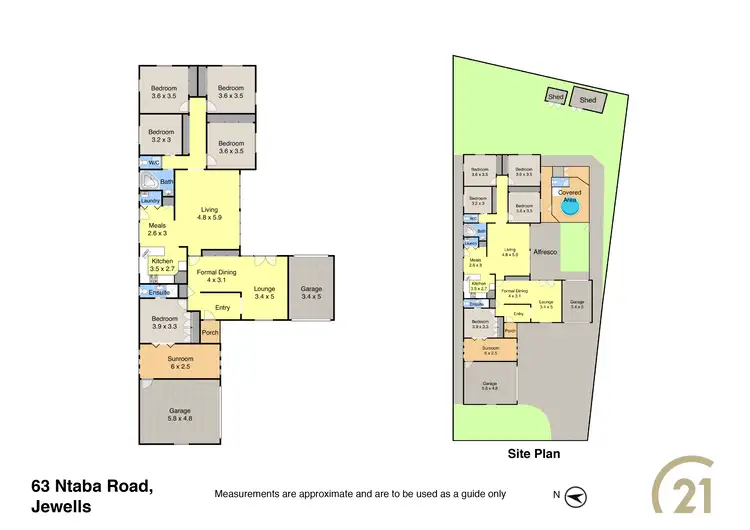 Floorplan of Homely house listing, 63 Ntaba Road, Jewells NSW 2280