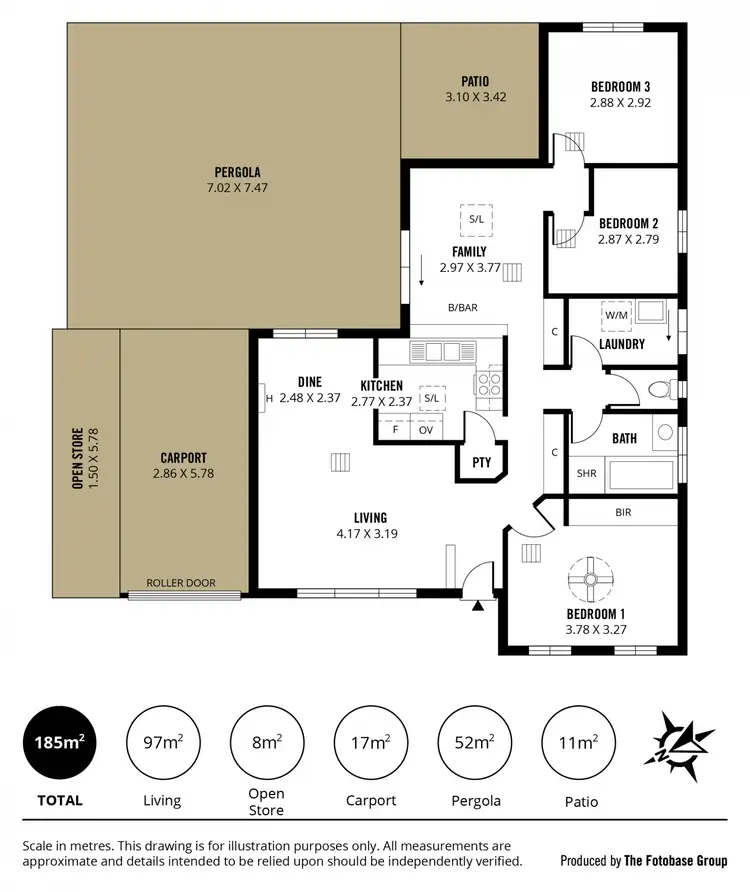 Floorplan of Homely house listing, 18 Karyn Crescent, Reynella SA 5161