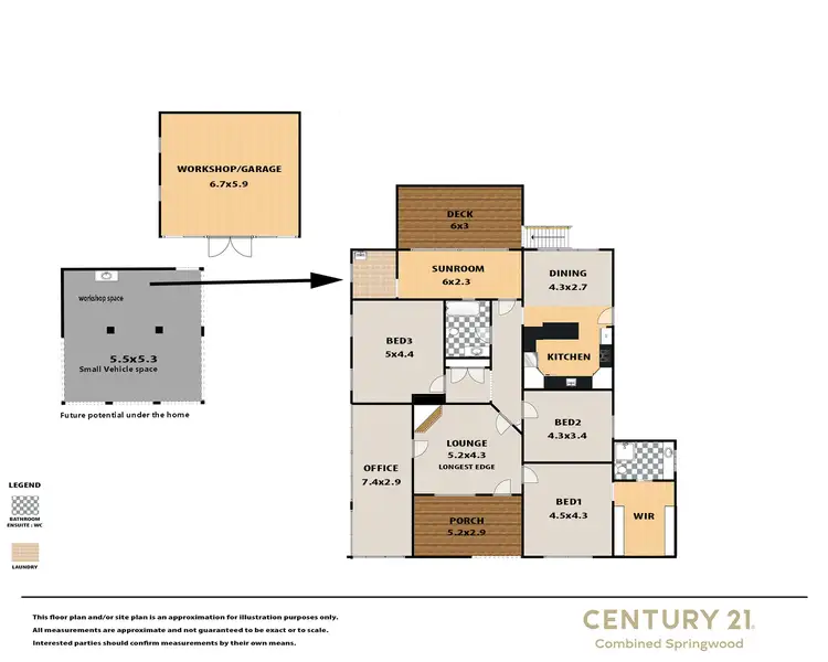 Floorplan of Homely house listing, 52 Hawkesbury Road, Springwood NSW 2777