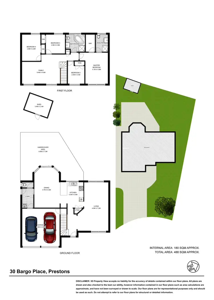 Floorplan of Homely house listing, 30 Bargo Place, Prestons NSW 2170