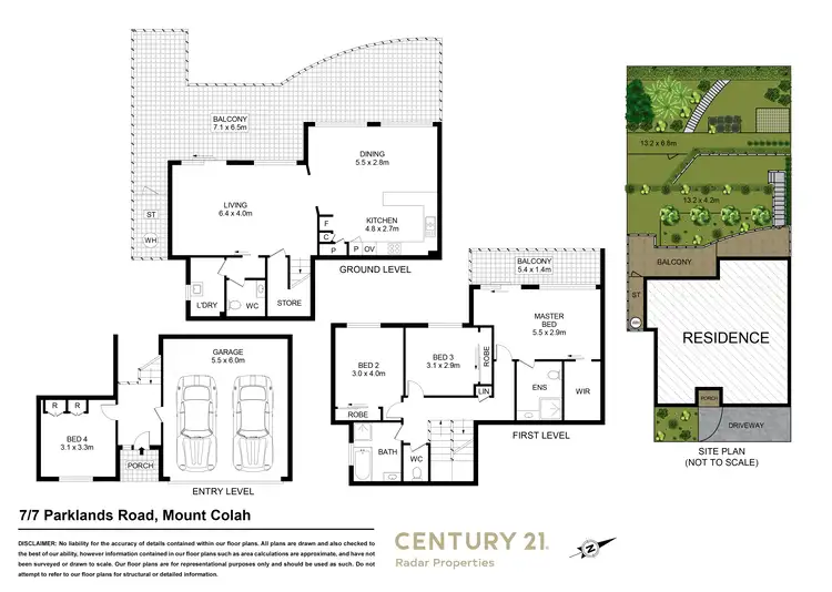 Floorplan of Homely house listing, 7/7 Parklands Road, Mount Colah NSW 2079