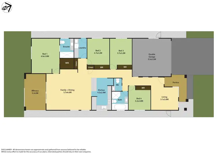 Floorplan of Homely house listing, 22 Hannaford Avenue, Box Hill NSW 2765