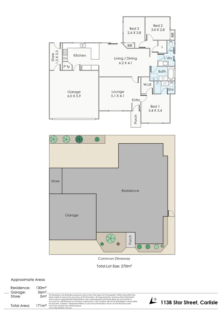 Floorplan of Homely house listing, 113B Star Street, Carlisle WA 6101