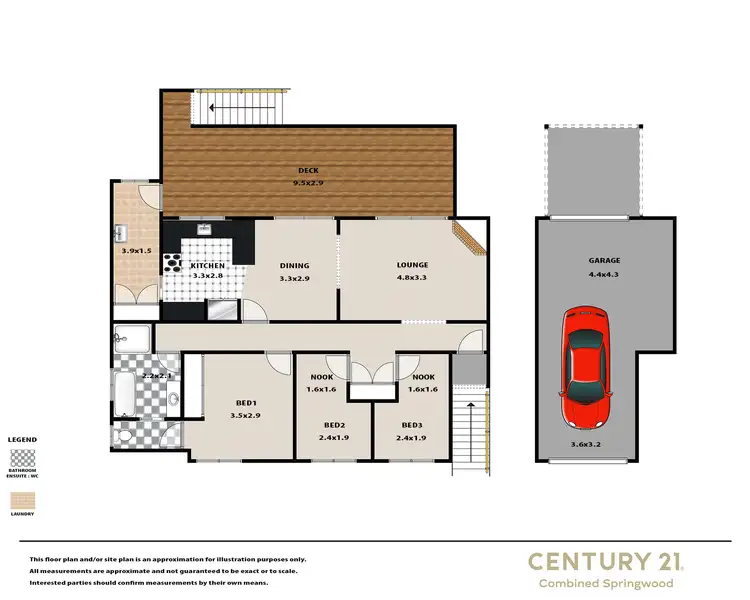 Floorplan of Homely house listing, 106 Railway Parade, Warrimoo NSW 2774